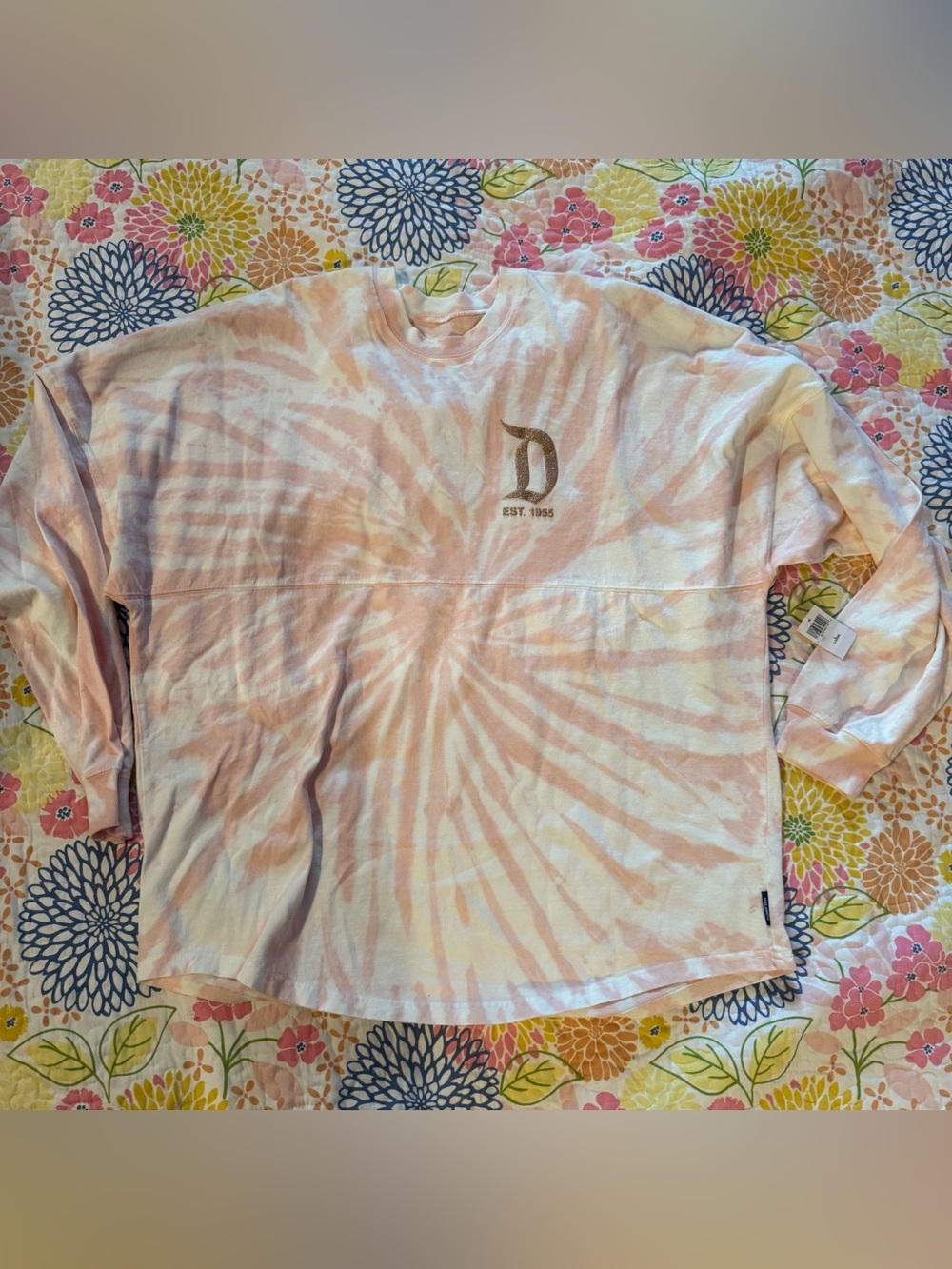 NWT large Disneyland spirit jersey long sleeve